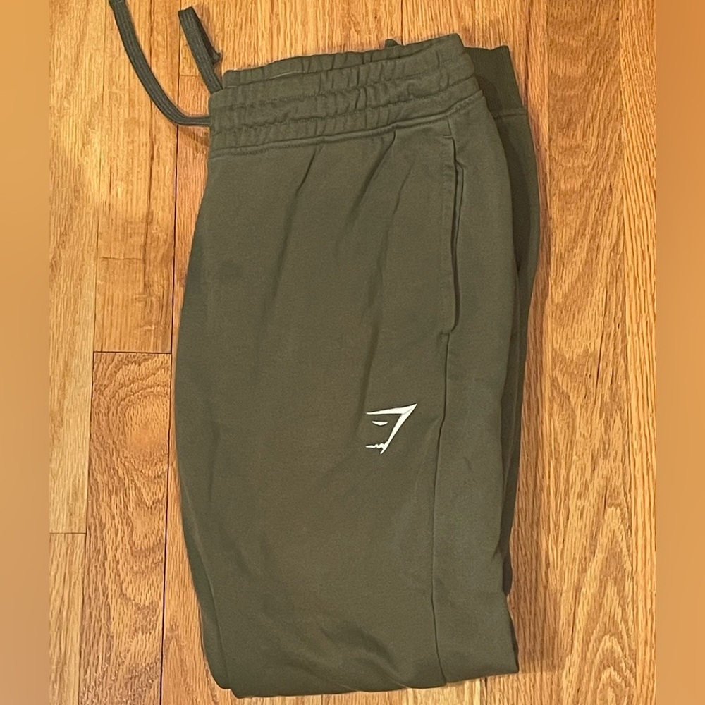 Gymshark Sweatpants Mens M Olive Green